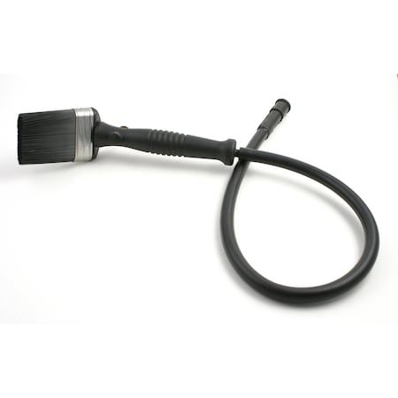 Brush Research PW1P Parts Wash Brush, Ergonomic Handle, Flow Thru Paint Brush Style With Tube PW1P