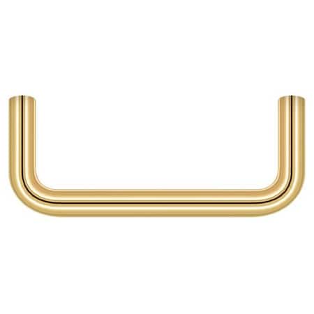Deltana Wire Pull, 3" Lifetime Brass PW300CR003