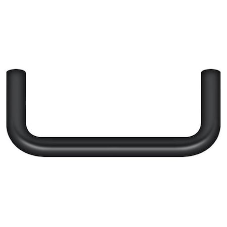 Deltana Wire Pull, 3" Black PW300U19