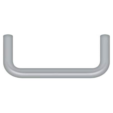 Deltana Wire Pull, 3" Satin Chrome PW300U26D