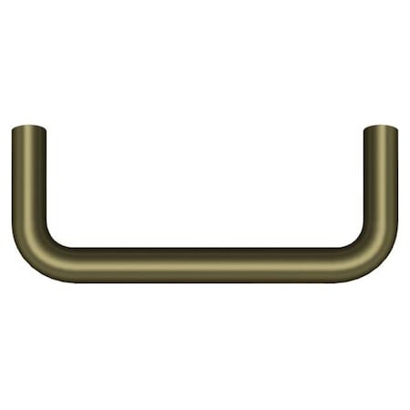 Deltana Wire Pull, 3" Antique Brass PW300U5