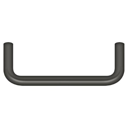 Deltana Wire Pull, 3-1/2" Oil Rubbed Bronze PW350U10B