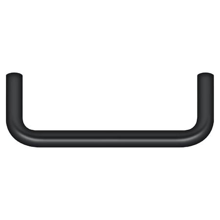Deltana Wire Pull, 3-1/2" Black PW350U19