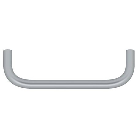 Deltana Wire Pull, 4" Satin Chrome PW400U26D