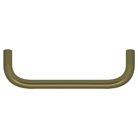Deltana Wire Pull, 4" Antique Brass PW400U5