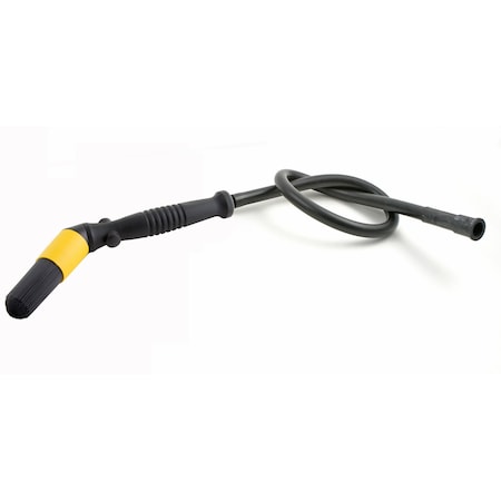Brush Research PW6P Parts Wash Brush, ERGONOMIC Handle, Flow Thru Style With Tube PW6P