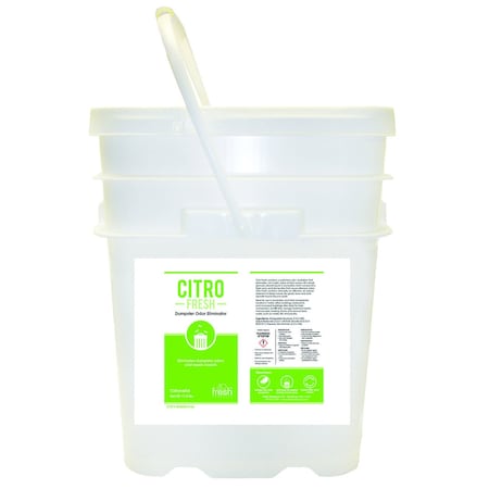 Citro Fresh Pail Citronella Dumpster Odor Eliminator CITP