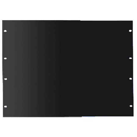 Nvent Hoffman Rack Panel for 19" Racks, Black, Stee P19RPP2UB