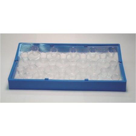 Jg Finneran Insert Tray for Universal Vial Rack, to Hold 15mm Vials, made, PK5 9601-15
