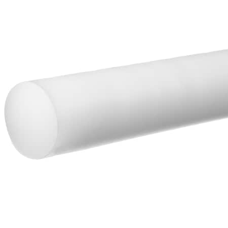 USA INDUSTRIALS UHMW Polyethylene Plastic Rod 1 ft L, 4 in Dia. BULK-PR-UHMW-111