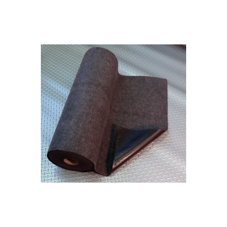 Oil Eater Sorbent Rug, Oil, 36 in x 150 ft, Gray AOA-TACKYMAT