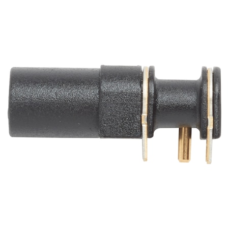 Pomona Electronics Right-Angle 4mm Mounting Safety Jack 73099-0