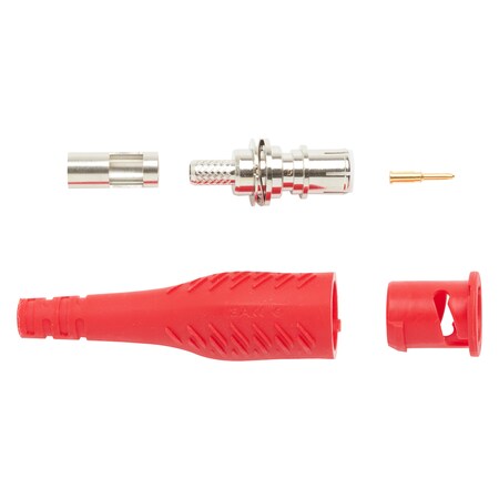 Pomona Electronics DIY Insulated BNC Male Connector, 50 OHM 73104-2