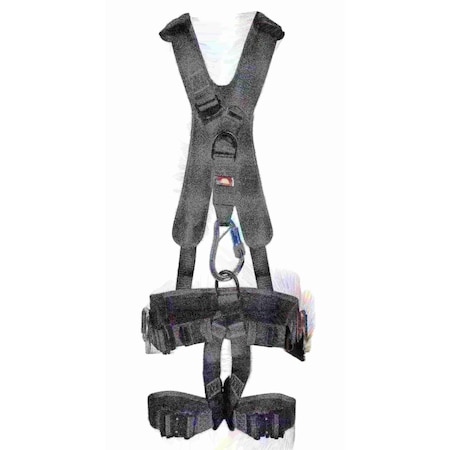 Tractel Rescue Harness, Y-Shape, Versatile, Flexible, M Size FUY119M
