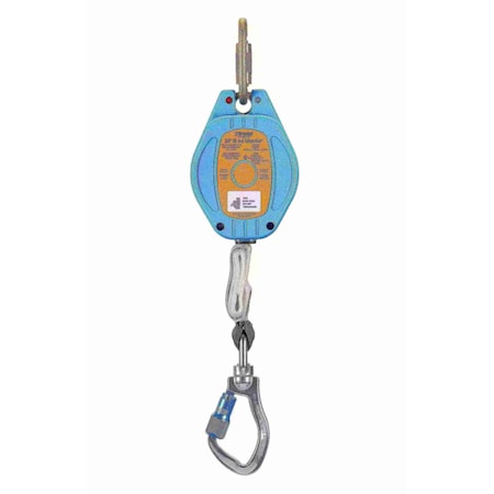 Tractel blocfor Self Retracting Lifeline, 20 ft. Length, 1 Leg(s), 310 lbs., one person Weight Capacity RT20WC8