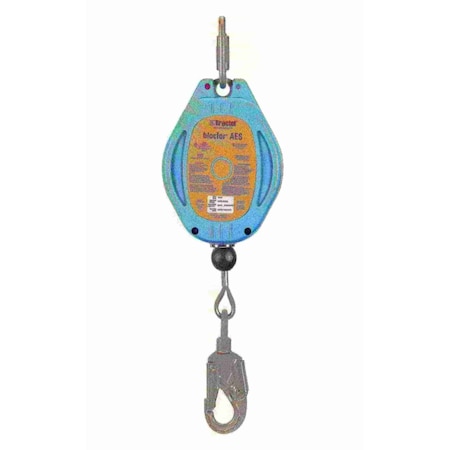 Tractel blocfor Self Retracting Lifeline, 20 ft. Length, 1 Leg(s), 310 lbs., one person Weight Capacity RA20G