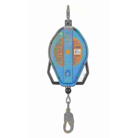 Tractel blocfor Self Retracting Lifeline, 50 ft. Length, 1 Leg(s), 310 lbs., one person Weight Capacity RT50S
