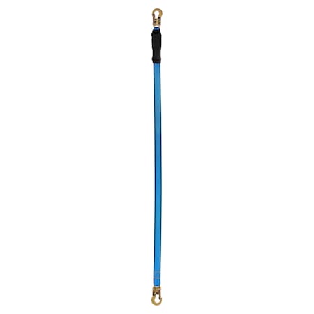 Tractel phoenix Shock Absorbing Lanyard, 6 ft. Length, 1 Leg(s), 310 lbs., one person Weight Capacity C006K