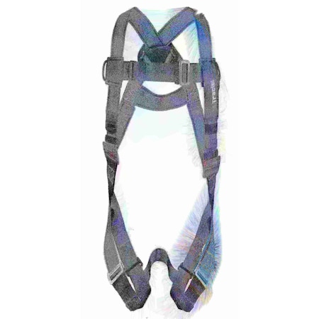 Tractel Versafit Full Body Harness, Polyester, Industrial Fall Arrest, XL Size AC732XL