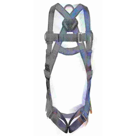 Tractel Versafit Full Body Harness, Polyester, Industrial Fall Arrest, XL Size AC742XL