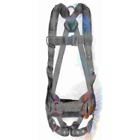 Tractel Versafit Full Body Harness, Back & Side D-Rings, Belt, L Size EBD95L