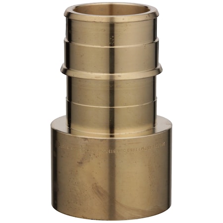 Zurn Strt, Brass, Barbed 1 5/64", Cup 1 1/2" QE950GX