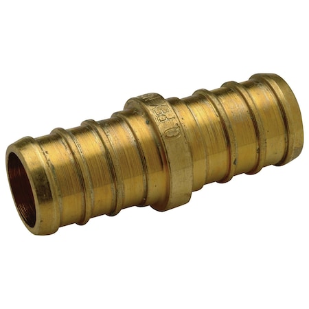 Zurn Straight, Brass, Barbed1/2", Barbed1/2" QQC33GX