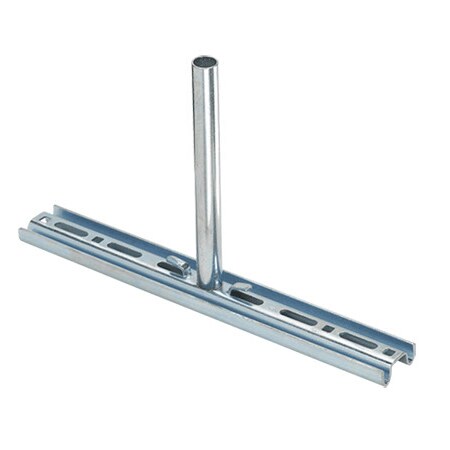 Nvent Hoffman Center Hangers, 7.50x4.00x1.00, Lt Gray QTPCH4