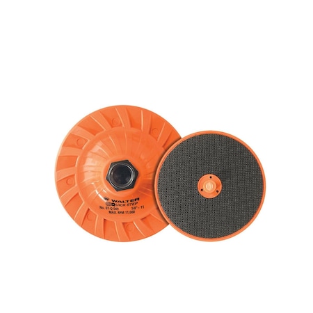 Walter Surface Technologies Quick-Step, Backing Padia, 6"dia., M14x2.0 07Q062