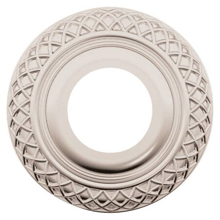 Baldwin Passage Rosettes Lifetime Bright Nickel R003.055.PS