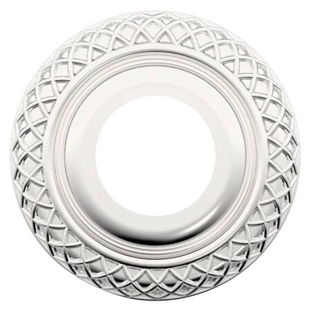 Baldwin Dummy Pair Rosettes Bright Chrome R003.260.FD