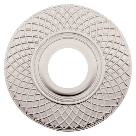 Baldwin Single Passage Rosettes Lifetime Bright Nickel R004.055.IPS