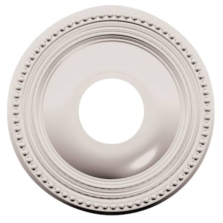 Baldwin Single Privacy Rosettes Lifetime Bright Nickel R008.055.IPV