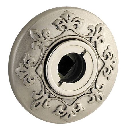 Baldwin Privacy Rosettes Satin Nickel R011.150.PV