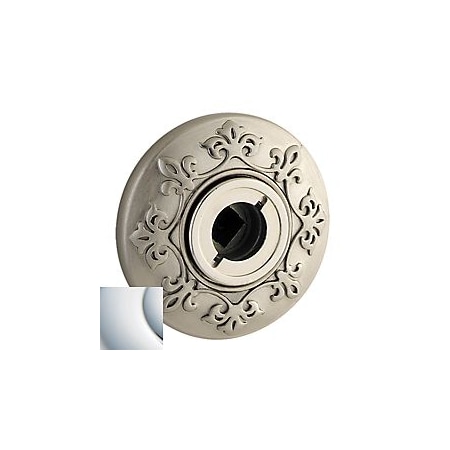 Baldwin Single Passage Rosettes Bright Chrome R011.260.IPS