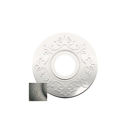Baldwin Single Passage Rosettes Distressed Antique Nickel R012.452.IPS