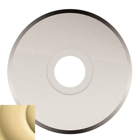 Baldwin Passage Rosettes Unlacquered Brass R016.031.PS