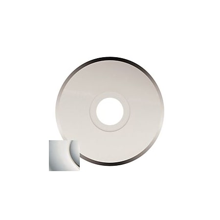 Baldwin Single Privacy Rosettes Lifetime Bright Nickel R016.055.IPV