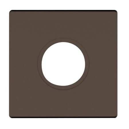 Baldwin Single Privacy Rosettes Satin Black R017.190.IPV