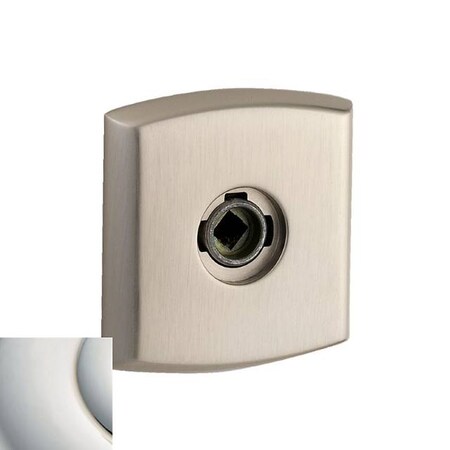 Baldwin Single Privacy Rosettes Lifetime Bright Nickel R026.055.IPV