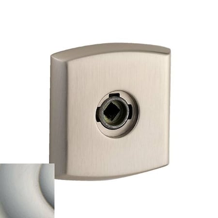 Baldwin Single Dummy Rosettes Lifetime Satin Nickel R026.056.IDM