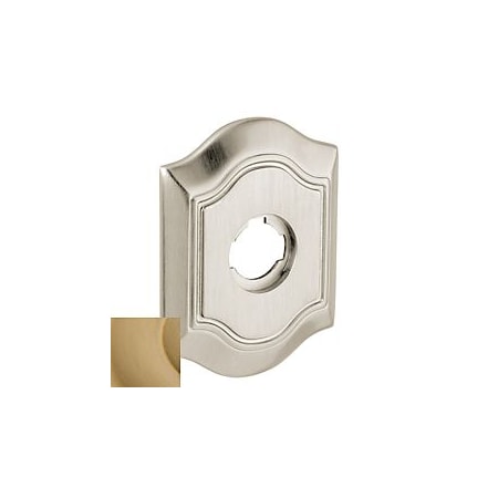 Baldwin Passage Rosettes Vintage Brass R027.033.PS