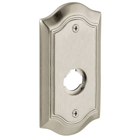 Baldwin Privacy Rosettes Satin Nickel R028.150.PV