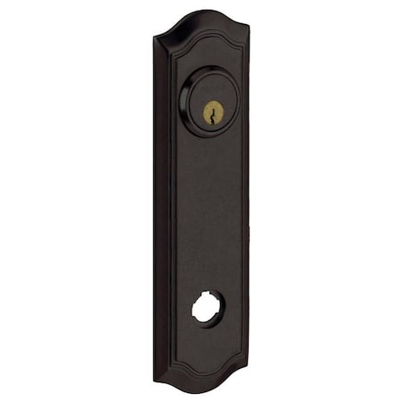 Baldwin Entry Rosettes Distressed Oil Rubbed Bronze R029.402.ENTR
