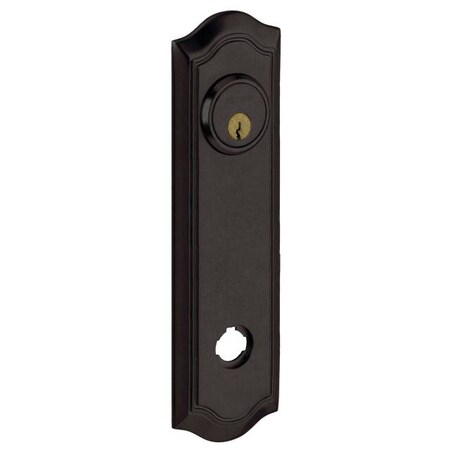 Baldwin Privacy Rosettes Distressed Oil Rubbed Bronze R029.402.PV