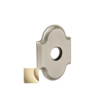 Baldwin Passage Rosettes Lifetime Brass R030.003.PS