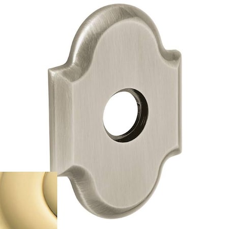 Baldwin Single Dummy Rosettes Unlacquered Brass R030.031.IDM