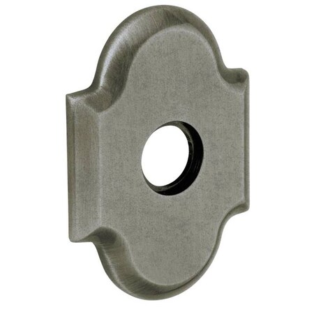 Baldwin Single Dummy Rosettes Distressed Antique Nickel R030.452.IDM