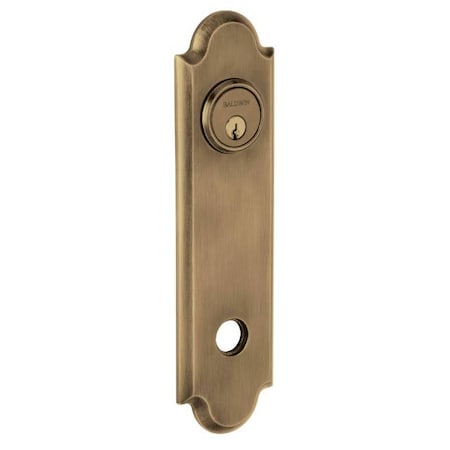 Baldwin Privacy Rosettes Antique Brass R032.050.PV