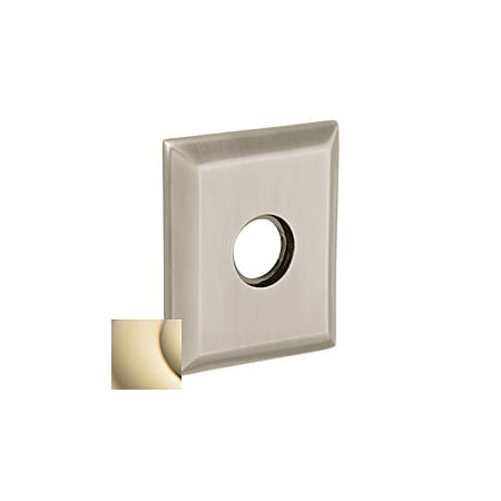 Baldwin Passage Rosettes Lifetime Brass R033.003.PS